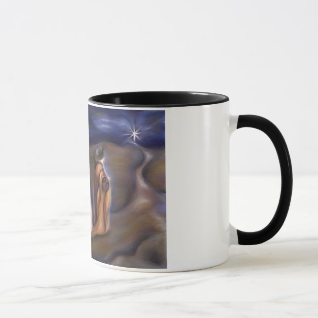 Three Wise Men Star guide walk to Bethlehem Mug (Right)