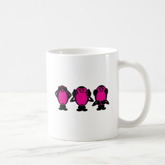 Three Wise Monkeys Coffee Mug