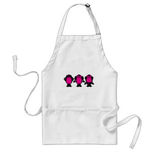 Three Wise Monkeys Standard Apron