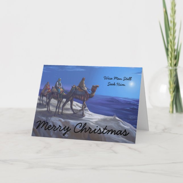 Three Wisemen Holiday Card (Front)