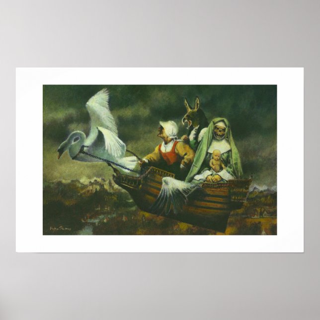 Three Witches Fine Art Print (Front)