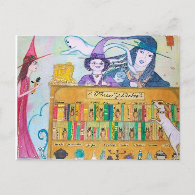 Three Witches Postcard (Front)