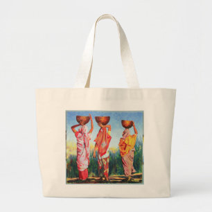 Three Women 1993 Large Tote Bag