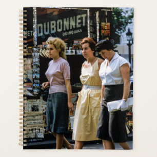 Three Women Paris Street Fashion Planner