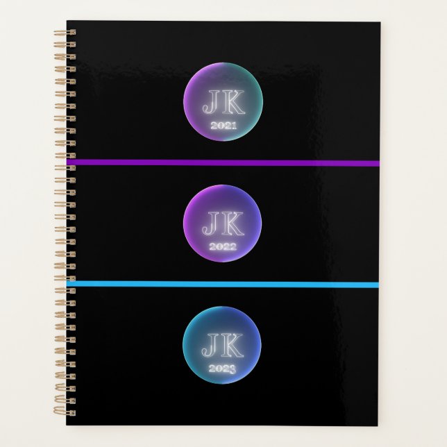 Three Year Planner Book (Front)