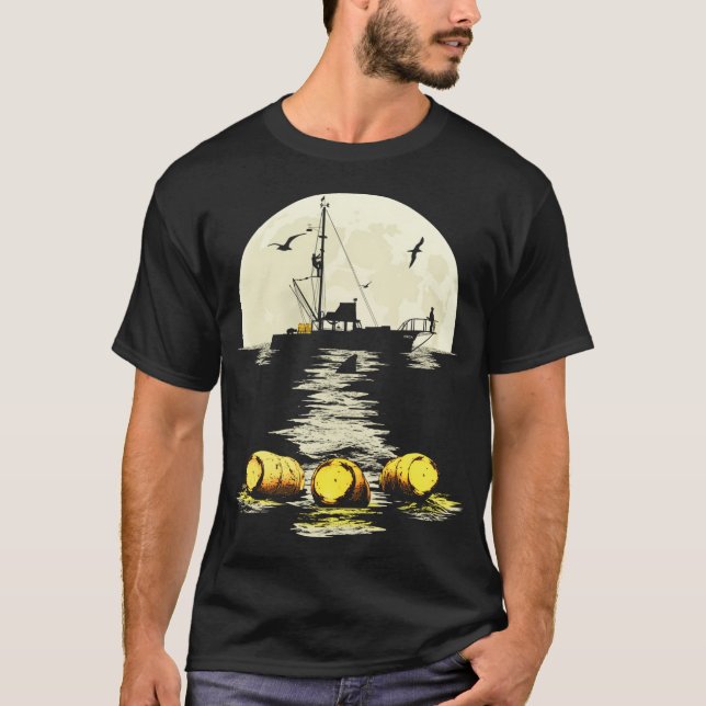 Three Yellow Barrels T-Shirt (Front)