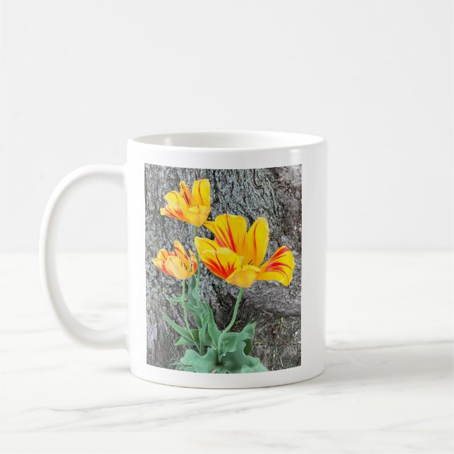 Three Yellow Tulips Sequel /  Coffee Mug (Left)