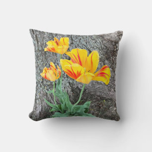Three Yellow Tulips Sequel / Cushion