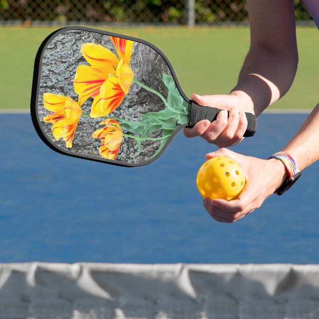 Three Yellow Tulips Sequel / Pickleball Paddle (Insitu)