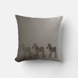 Three Zebras Cushion