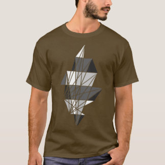 ThreeDimensional Vectorial Design T-Shirt