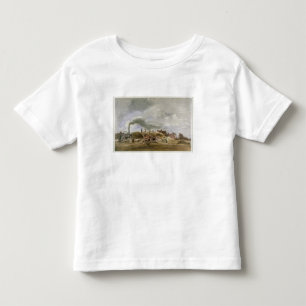 Threshing Corn (pencil & w/c on paper) Toddler T-Shirt