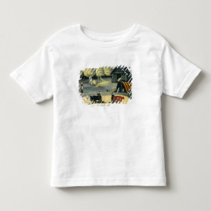 Threshing the floor in a Georgian country Toddler T-Shirt