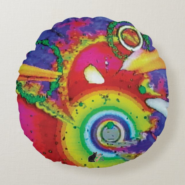 Threshold KC image Round Cushion (Front)