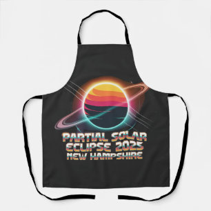 Thrice in a Lifetime 2025 New Hampshire Retro Apron