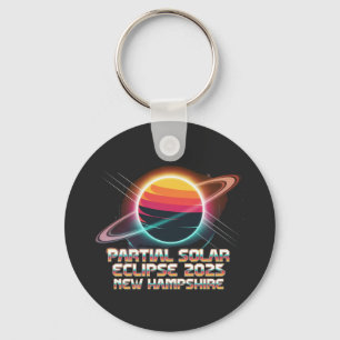 Thrice in a Lifetime 2025 New Hampshire Retro Key Ring