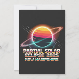 Thrice in a Lifetime 2025 New Hampshire Retro Thank You Card