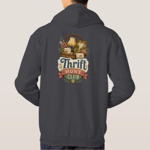 Thrift Hunt Club Vintage Cottagecore Hoodie