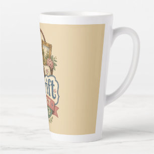 Thrift Hunt Club Vintage Cottagecore Latte Mug