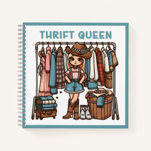 Thrift Queen Notebook