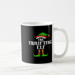 Thrifting Elf Matching Family Group Christmas Part Coffee Mug