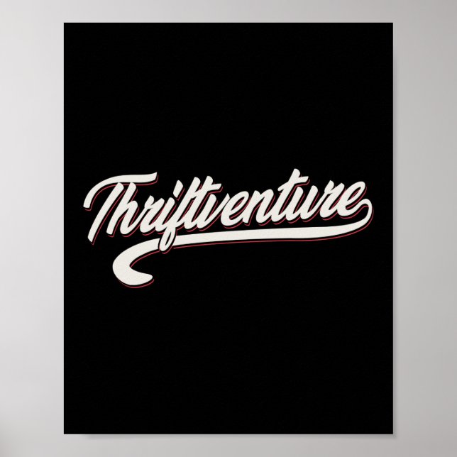 Thrifting Thriftventure Poster (Front)