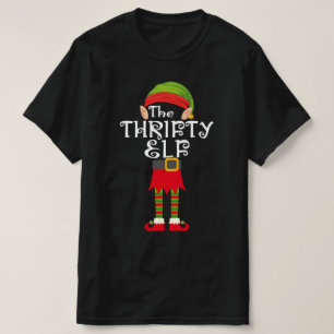 thrifty elf family matching christmas T-Shirt