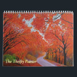 Thrifty Painter World Scenes Original Landscapes  Calendar<br><div class="desc">Scenes from Canada,  Korea,  Switzerland and so on. All original paintings done by Reggie Hart (the thrifty painter).</div>