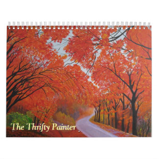 Thrifty Painter World Scenes Original Landscapes  Calendar