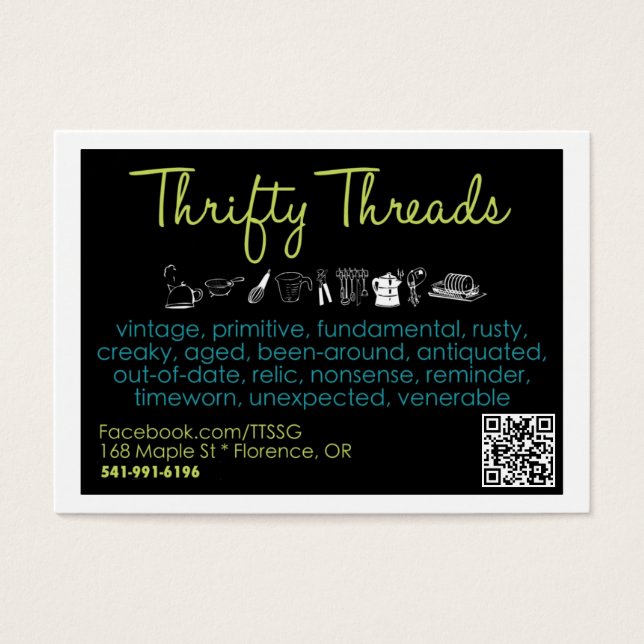 Thrifty Threads Florence (Front)