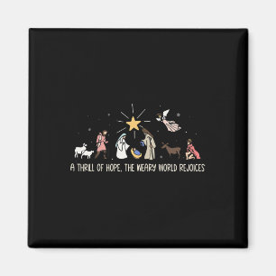Thrill Of Hope Weary World Rejoices Birthday Chris Magnet