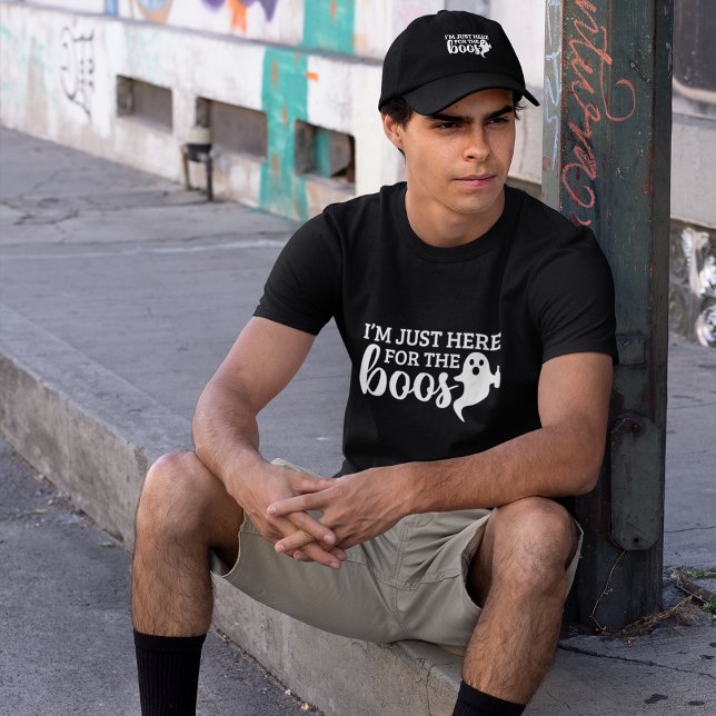 Thrill Seeker: Here for the Boos Tri-Blend Shirt (Creator Uploaded)