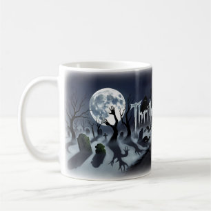 Thriller — Horror Zombie Graveyard Night Mug