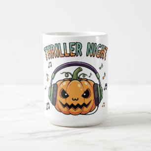 Thriller Night Pumpkin Halloween Coffee Mug
