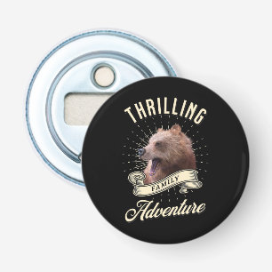 Thrilling Family Adventure Bear Wilderness Bottle Opener