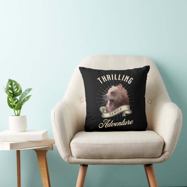 Thrilling Family Adventure  Cushion (Chair)