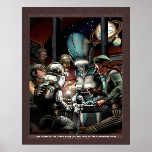Thrilling Tales: Late Night at the Diner  (22x28") Poster