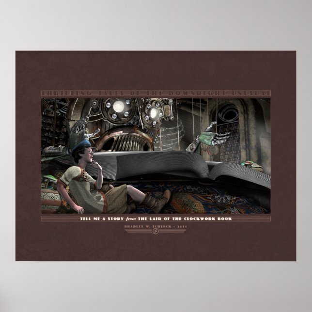 Thrilling Tales: Tell Me a Story (24x18") Poster (Front)