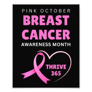Thrive 365 Breast Cancer Awareness Month 2024  Photo Print