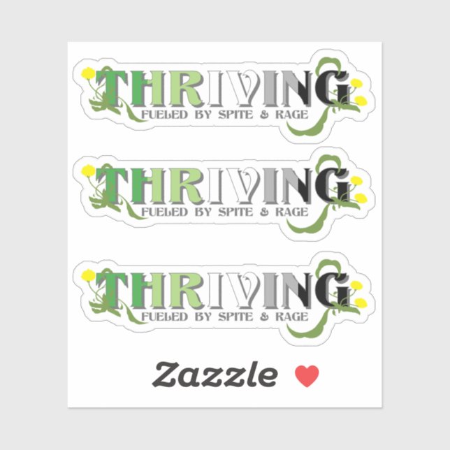 Thriving Aro Pride (Sheet)