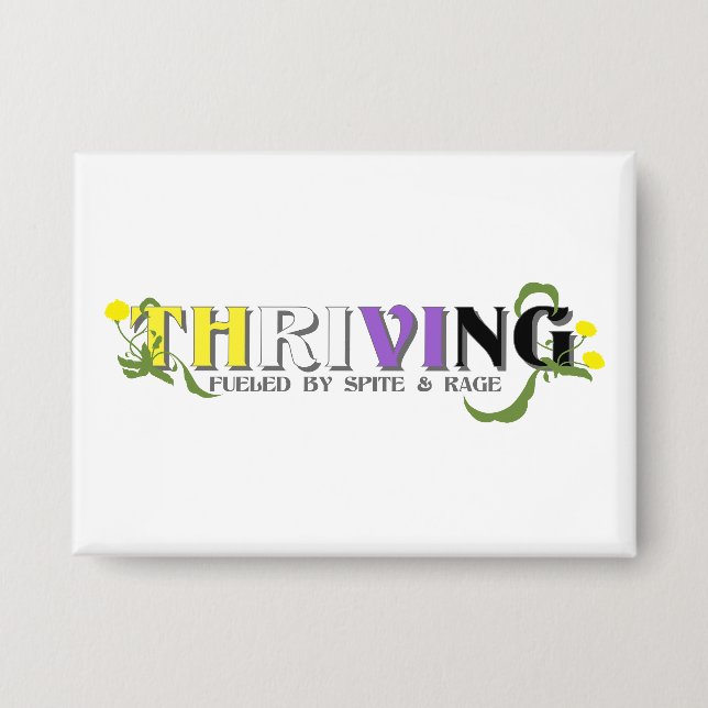 Thriving Non-binary Pride (Front)