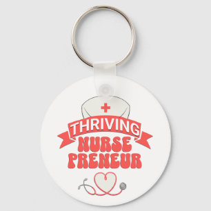 THRIVING NURSEPRENEUR Nurse Entrepreneur Key Ring