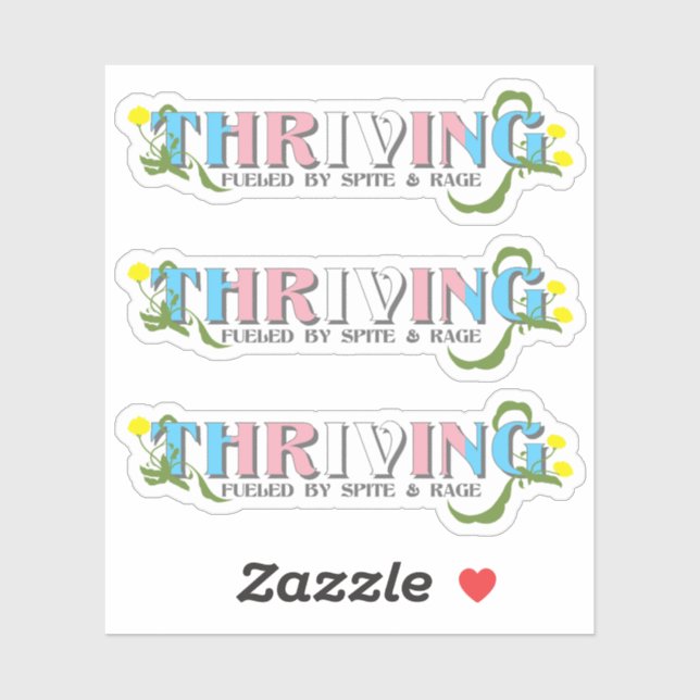 Thriving Trans Pride (Sheet)