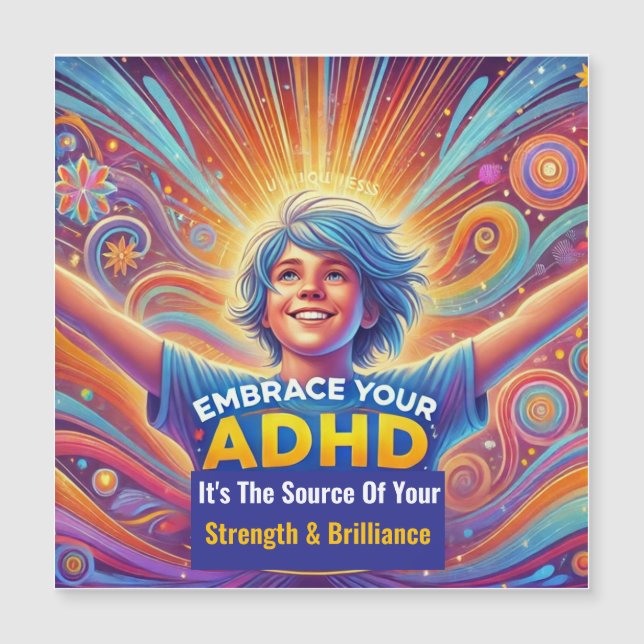 Thriving With ADHD* Embrace Your ADHD (Front)