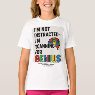  Thriving With ADHD "I'M NOT DiSTRACTED" T-Shirt