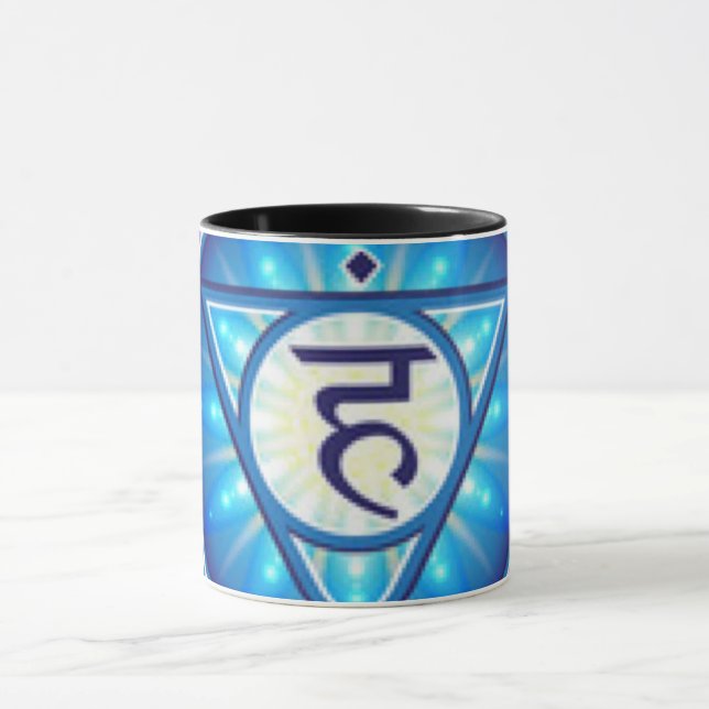 Throat Chakra Mug (Center)