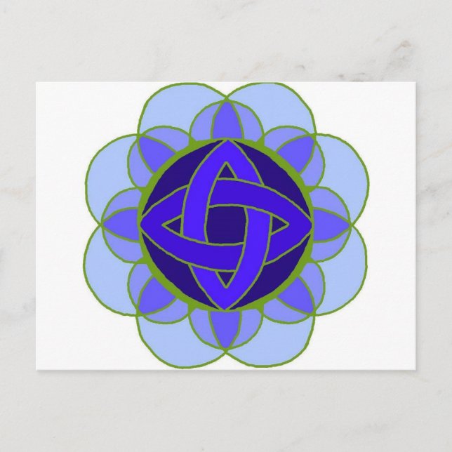 "Throat Chakra" Postcard (Front)
