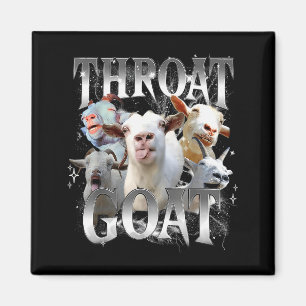 Throat Goat Funny Offensive Adult Humor Bootleg  Magnet
