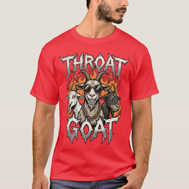 Throat-Goat - modern T-Shirt (Front)