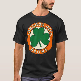 Throggs Neck Bronx NY Irish Shamrock Vintage T-Shirt